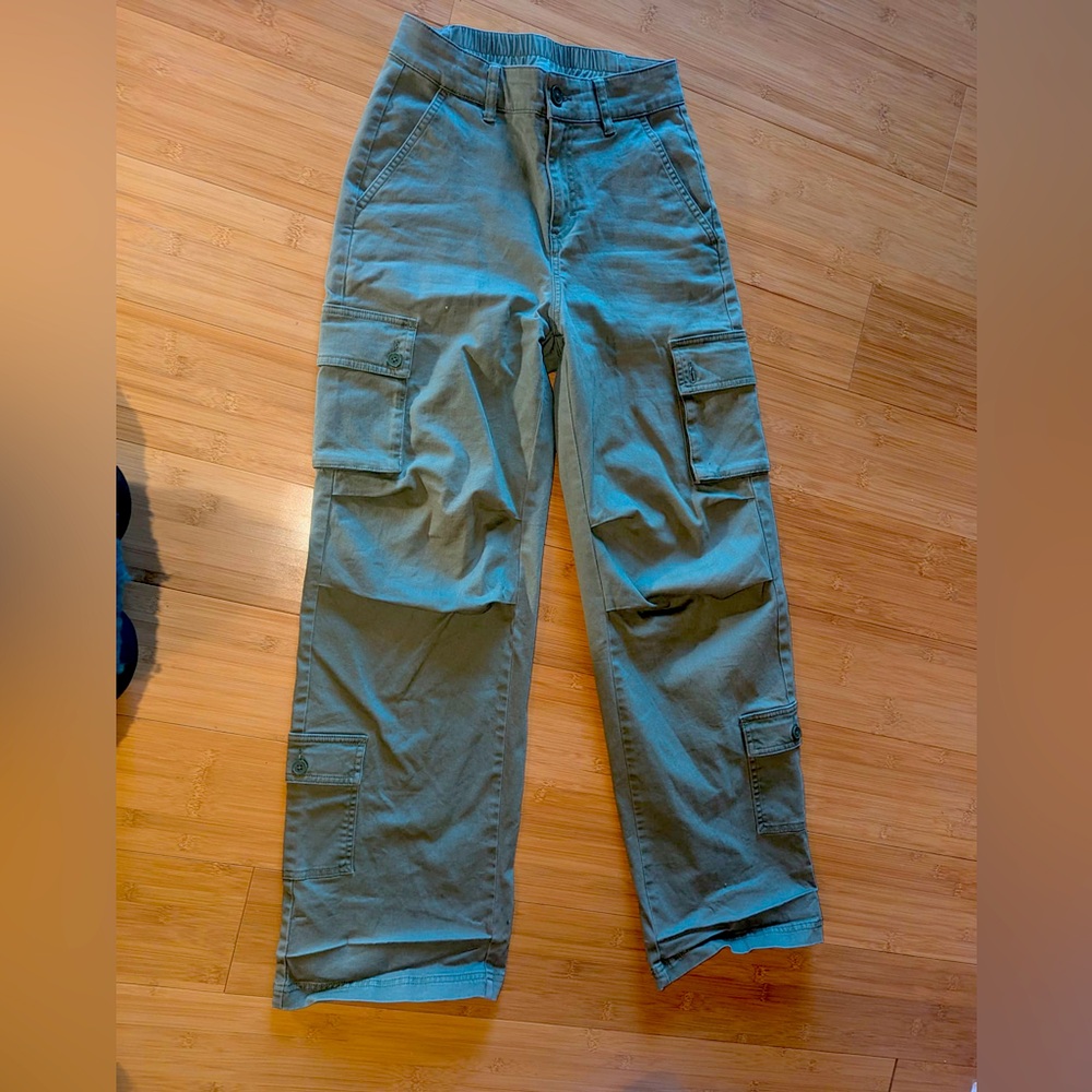 Army Green Cargo Pants